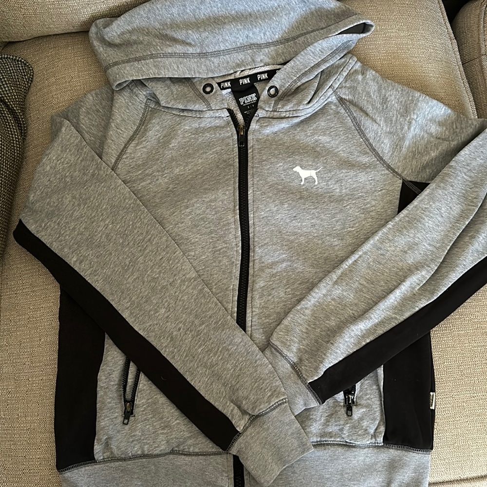 Victoria Secret/ Pink zip up sweater